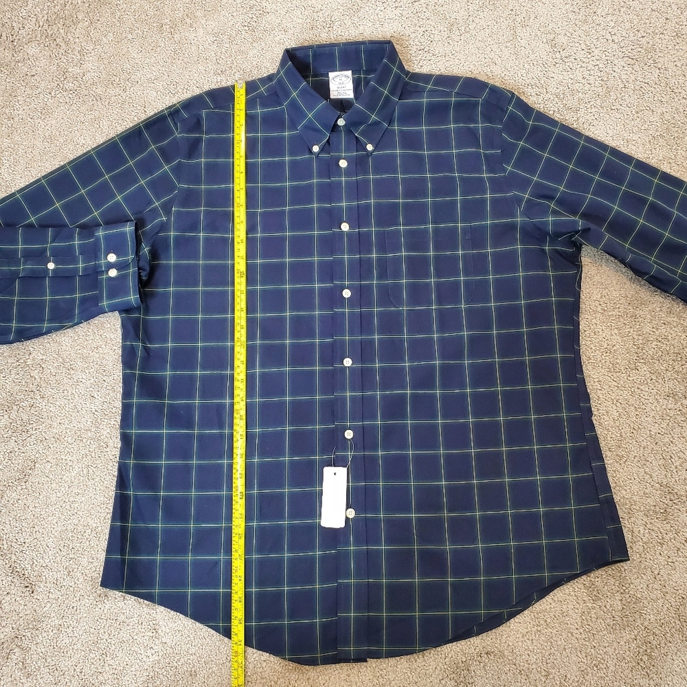 Brooks Brothers Men's Shirt, Plaid (Size XL) - Picture 6 of 8